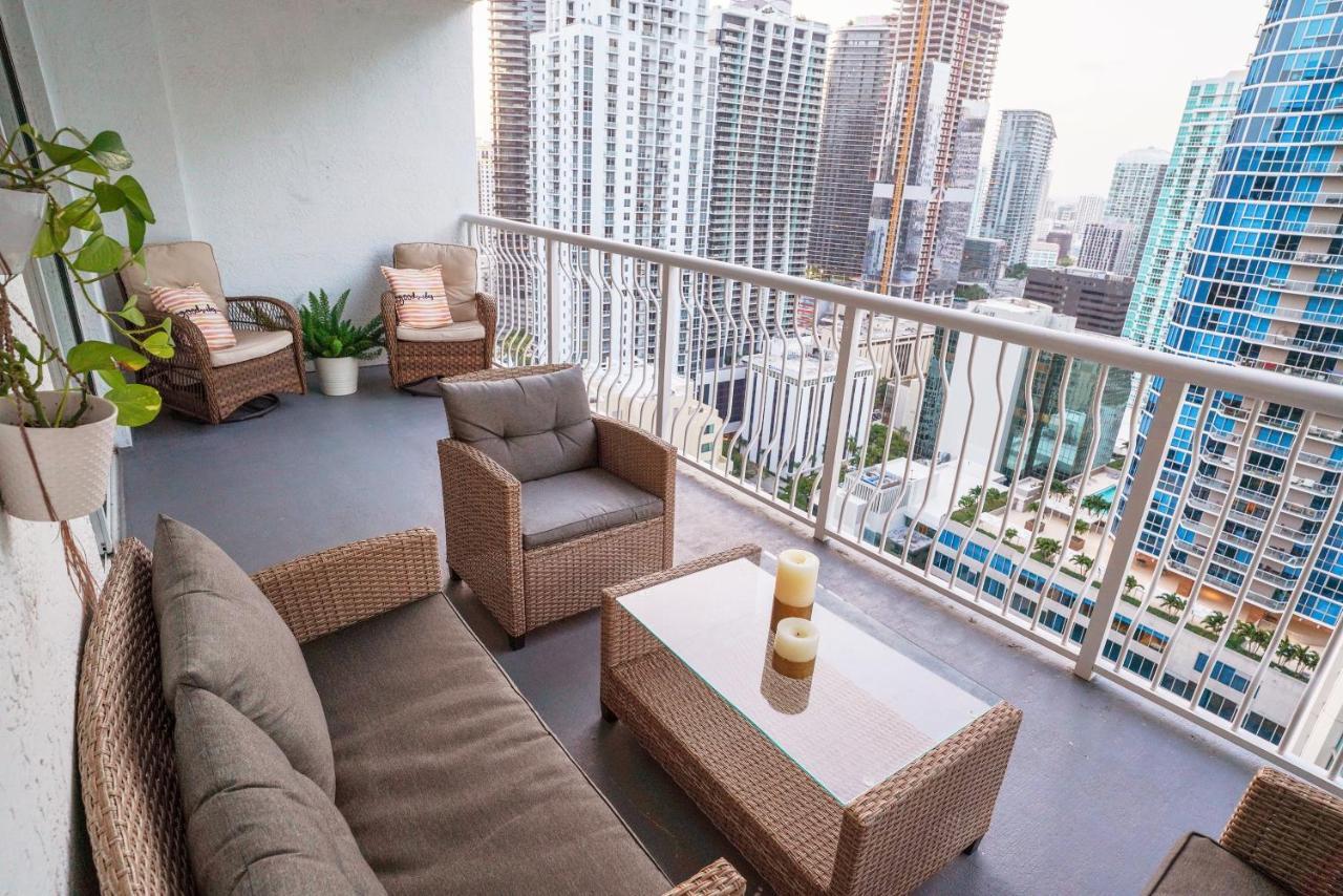 4 Bed Full Condo In Miami With Skyline & Sea View ภายนอก รูปภาพ