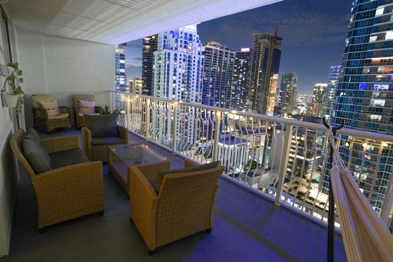 4 Bed Full Condo In Miami With Skyline & Sea View ภายนอก รูปภาพ