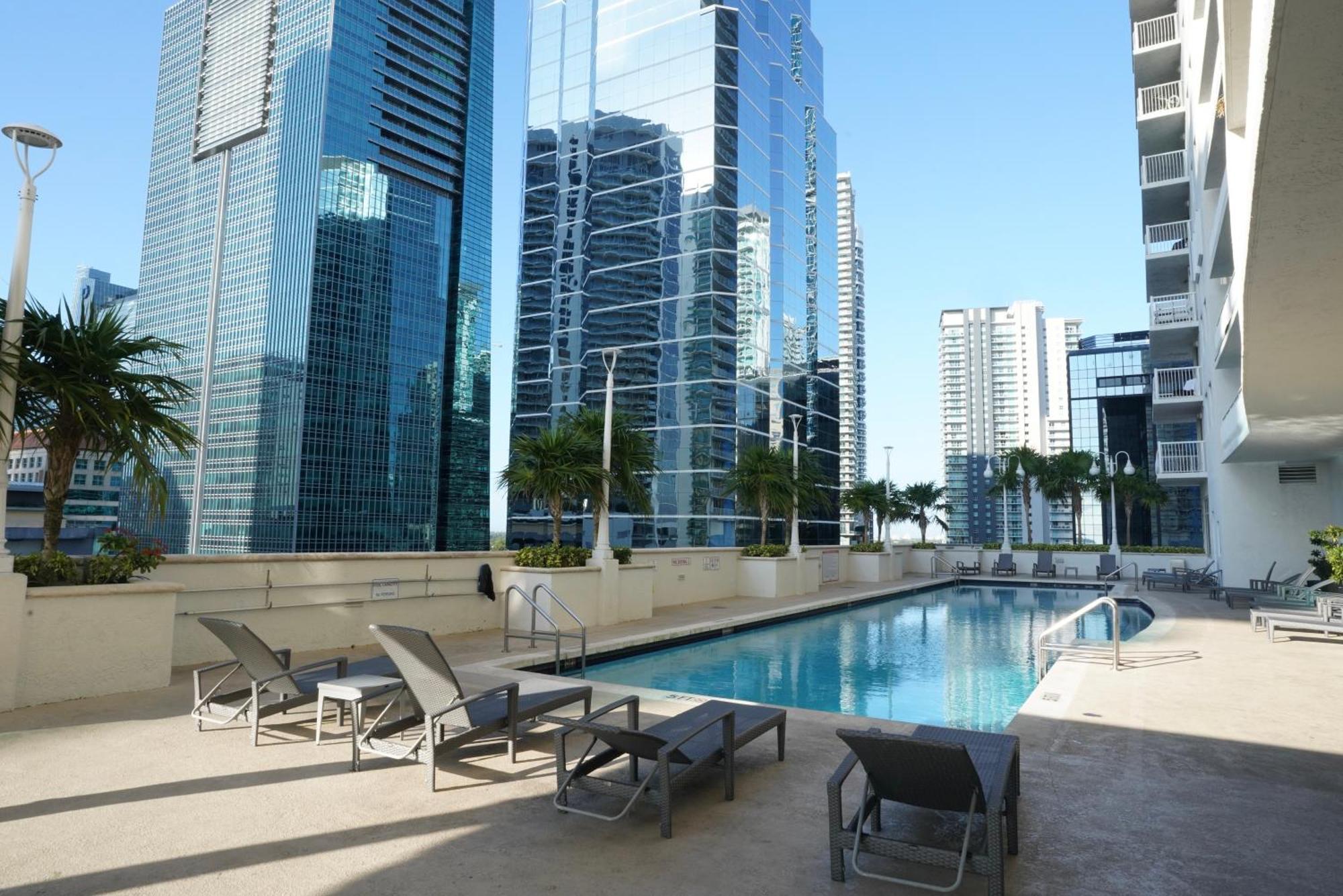 4 Bed Full Condo In Miami With Skyline & Sea View ภายนอก รูปภาพ
