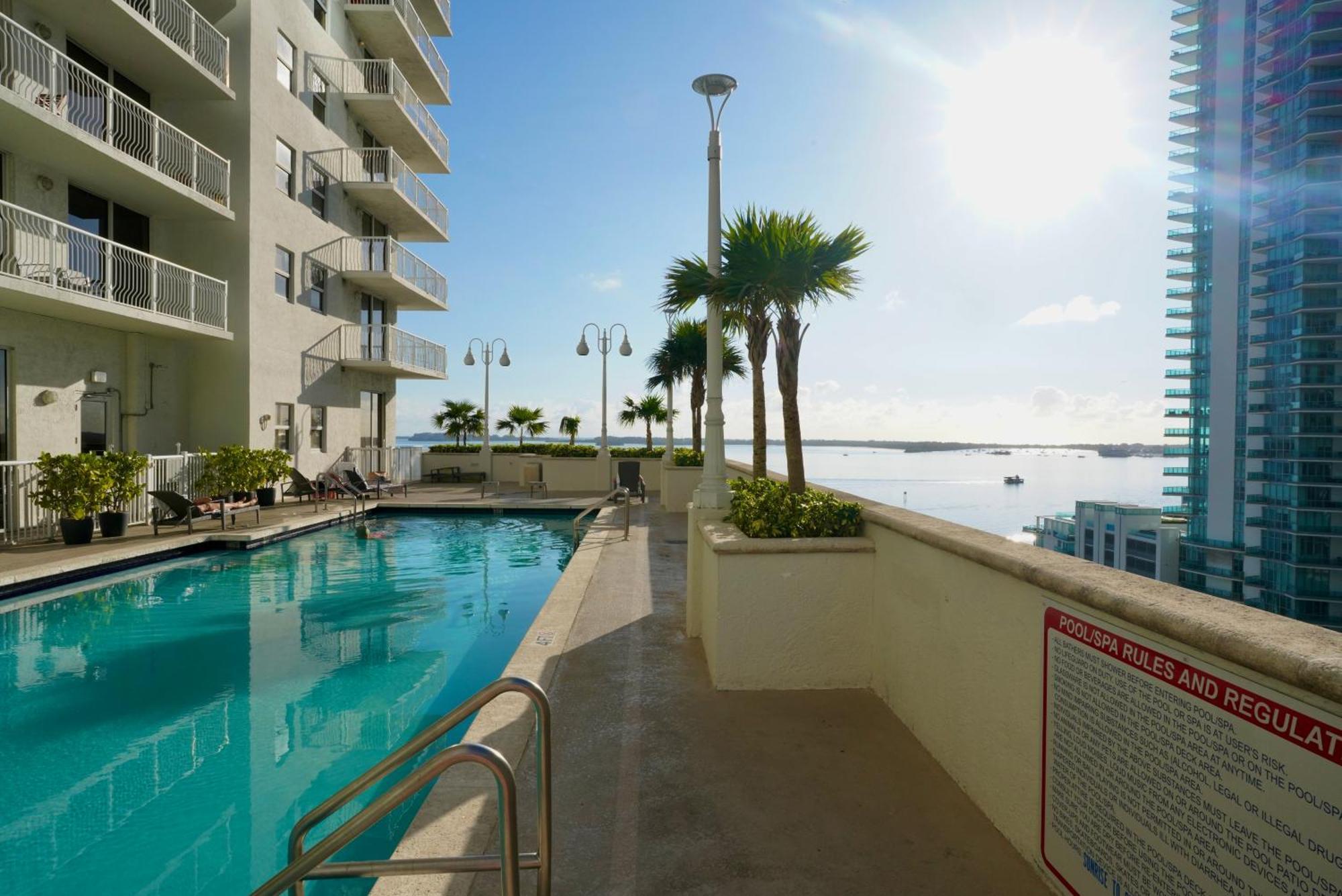4 Bed Full Condo In Miami With Skyline & Sea View ภายนอก รูปภาพ