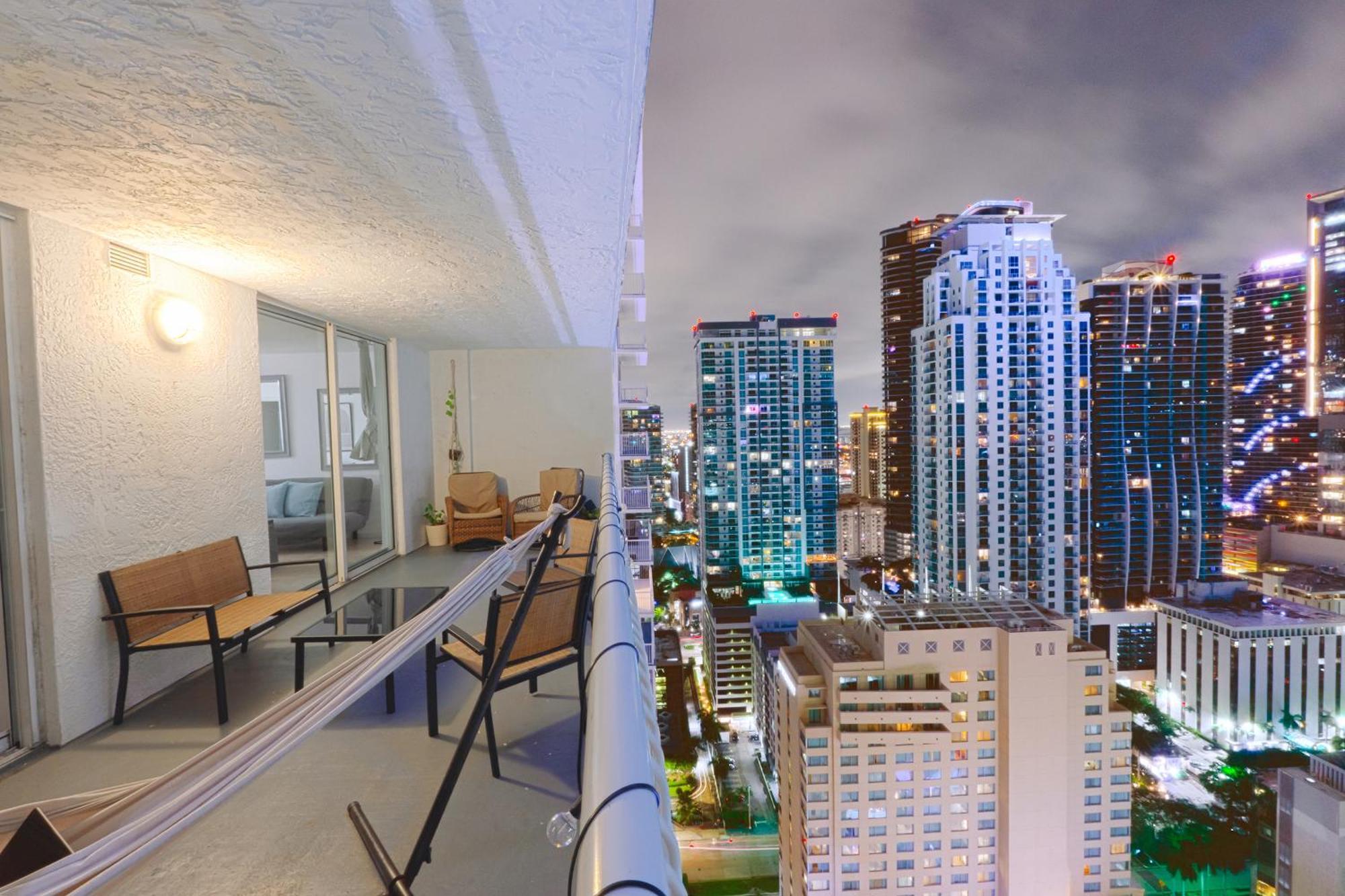4 Bed Full Condo In Miami With Skyline & Sea View ภายนอก รูปภาพ
